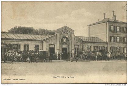 Pontoise  (95.Val d´Oise) La Gare