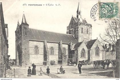 CPA Pontorson L'Eglise