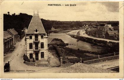 CPA PONTRIEUX - Les Quais (243245)