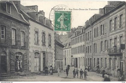 CPA Pontrieux Rue Notre-Dame des Fontaines