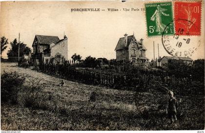 CPA PORCHEVILLE - Villas - Vise PARIS (246478)