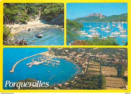 83 - Ile de Porquerolles - Multivues - CPM - Voir Scans Recto-Verso