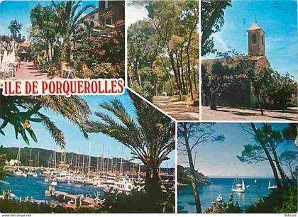 83 - Ile de Porquerolles - Multivues - CPM - Voir Scans Recto-Verso