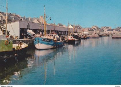 14 - PORT EN BESSIN - HUPPAIN - LE PORT  ET LA CRIEE