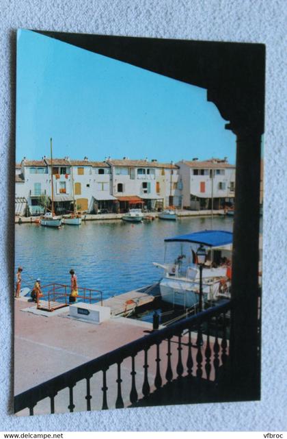 Cpm, Port Grimaud, perspective sur la Chaussette, Var 83