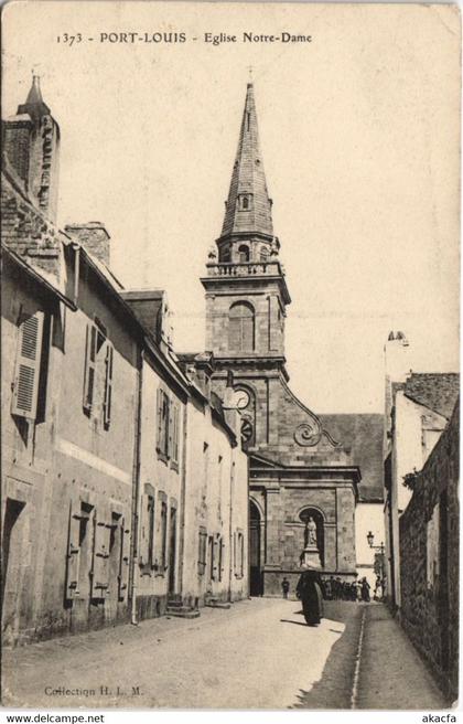 CPA PORT-LOUIS - Église N.-D. (33150)