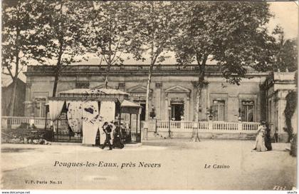 CPA POUGUES-les-EAUX pres NEVERS - Le Casino (293079)