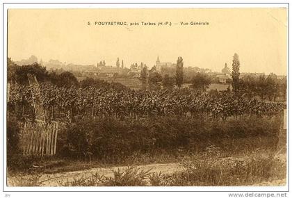 65 - POUYASTRUC. Près Tarbes. Vue générale.