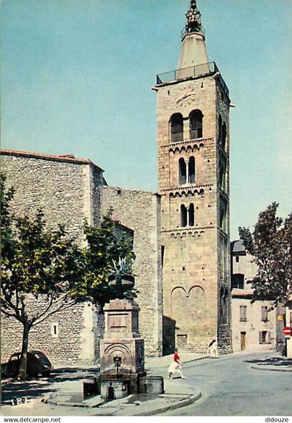 66 - Prades - L'église - Automobiles - 2CV - CPM - Carte Neuve - Voir Scans Recto-Verso