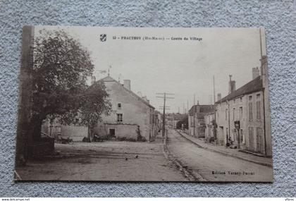 Pauthoy, centre du village, haute Marne 52