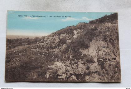 Pre en Pail, les carrières de Mévitte, Mayenne 53