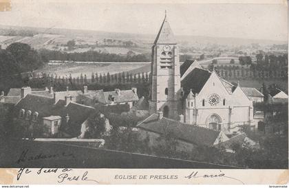 95 - PRESLES - Eglise de Presles