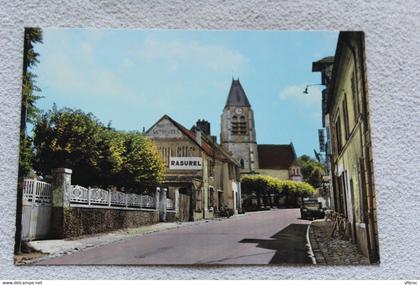 Cpm, Presles, rue Pierre Brossolette, Val d'Oise 95