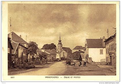 Carte Postale Ancienne de PROVENCHERES sur FAVE