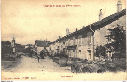 Carte POSTALE  Ancienne de PROVENCHERES sur FAVE