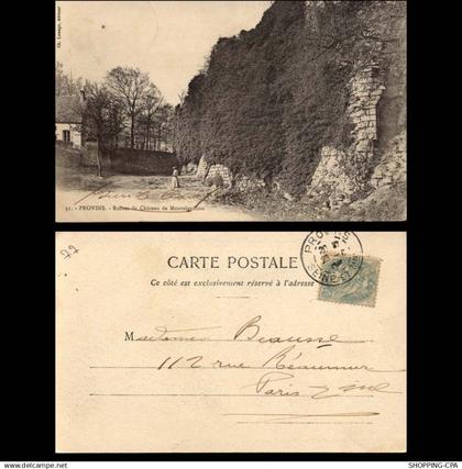 77 - Provins - Ruines du chateau de Montaiguillon