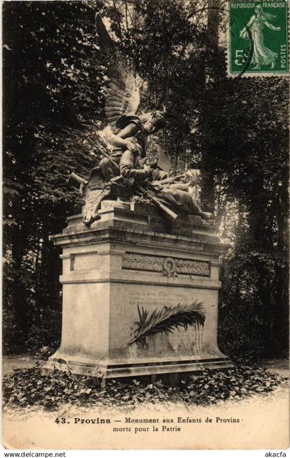 CPA Provins Monument aux Enfants de Provins morts (1267145)