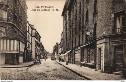 CPA PUTEAUX Rue du Marché (806840)