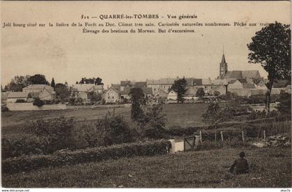 CPA QUARRE-les-TOMBES - VUE générale (147115)