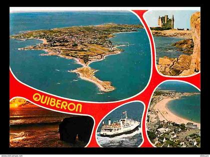 56 - Presqu'Ile de Quiberon - Quiberon - Multivues - Bateaux - Carte Neuve - CPM - Voir Scans Recto-Verso