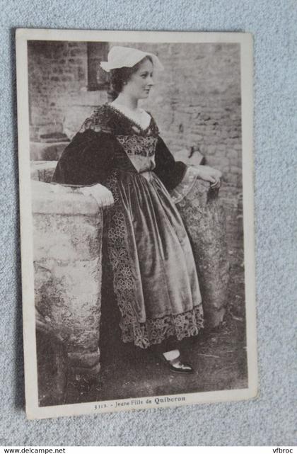 jeune fille de Quiberon, Morbihan 56