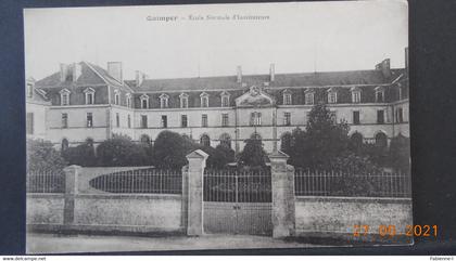 CPA - Quimper - Ecole Normale d'Instituteurs