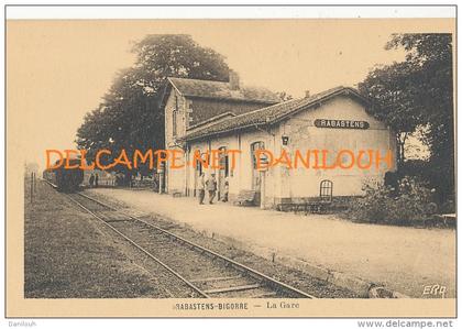 65 // RABASTENS DE BIGORRE   la gare, vue intérieure