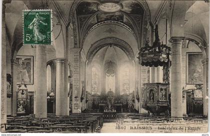 CPA RAISMES - Interieur de l'Église (135909)