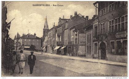 Carte Postale Ancienne de RAMBERVILLERS