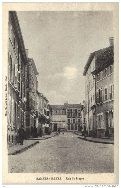 Carte Postale Ancienne de RAMBERVILLERS