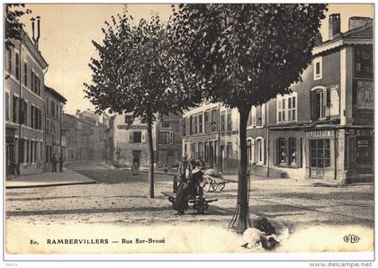 Carte Postale Ancienne de RAMBERVILLERS