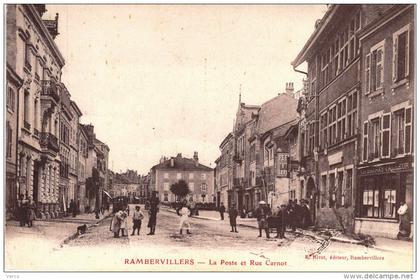 Carte Postale Ancienne de RAMBERVILLERS