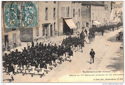 Carte Postale Ancienne de RAMBERVILLERS