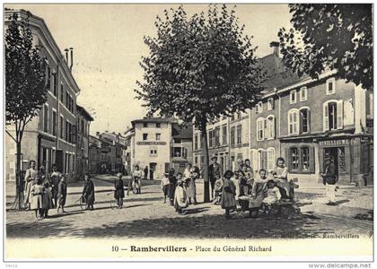 Carte Postale Ancienne de RAMBERVILLERS