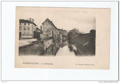 RAMBERVILLERS LE PARMOULEU