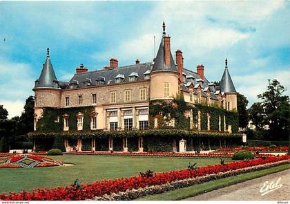 78 - Rambouillet - Le Château - Fleurs - CPM - Voir Scans Recto-Verso