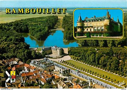 78 - Rambouillet - Le Château - Multivues - CPM - Flamme Postale de Rambouillet - Voir Scans Recto-Verso