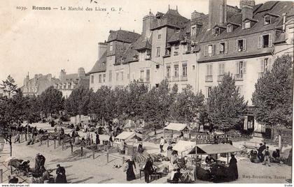 RENNES LE MARCHE DES LICES