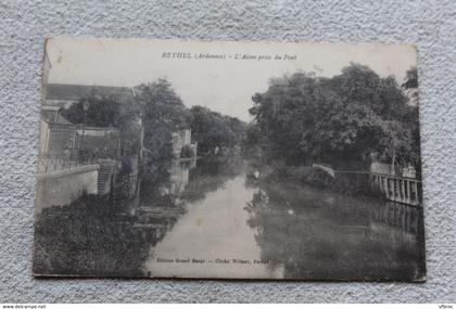 Rethel, l'Aisne prise du pont, Ardennes 08