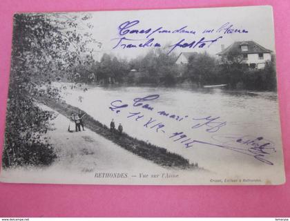 1914 CPA Rethondes Commune française département de l'Oise,en région Hauts-de-France.Carte Postale France    Autun