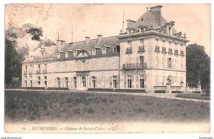 CPA - Carte postale - FRANCE -Rethondes- Château de SAinte Claire   VM36642