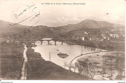 RETOURNAC (43) La Vallée de la Loire en 1904