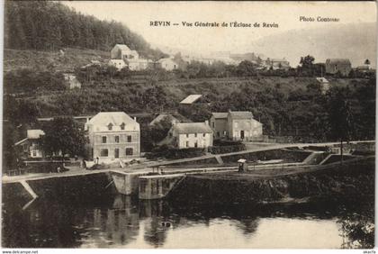 CPA REVIN - Vue générale de l'Ecluse de REVIN (135550)