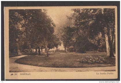 24 -  Riberac - Le jardin Public