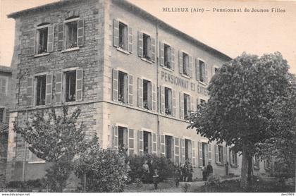 RILLIEUX-la-Pape (Rhône) - Pensionnat de Jeunes Filles - Ecrit 1932 (2 scans)