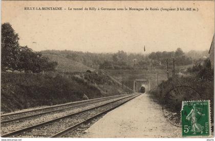 CPA RILLY-la-MONTAGNE - Le tunnel de RILLY a GERMAINE sous la Montagne (131866)