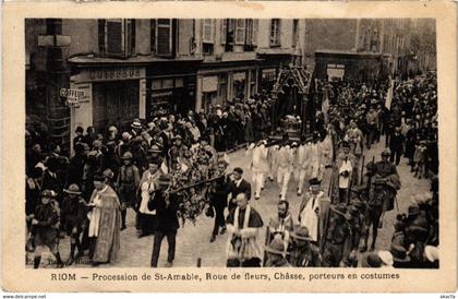 CPA RIOM - Procession de St-Amable (72695)