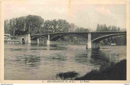 91 - Ris-Orangis - Le Pont - CPA - Voir Scans Recto-Verso