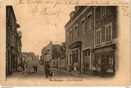 CPA RIS-ORANGIS - Rue Nationale (384582)