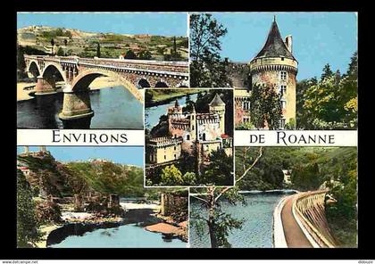 42 - Roanne - Environs de Roanne - Multivues - Chateaux - Carte Neuve - CPM - Voir Scans Recto-Verso